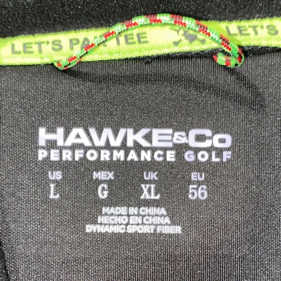 0804 Men's Hawke & Co Black Softshell Jacket - Picture 2 of 4